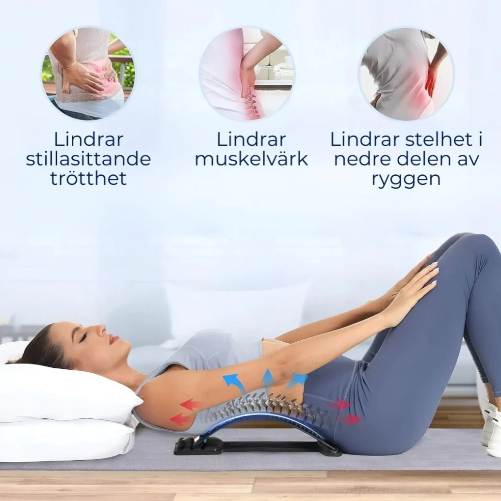 Ortopedisk Ryggsträckare - Förhindra smärta idag!
