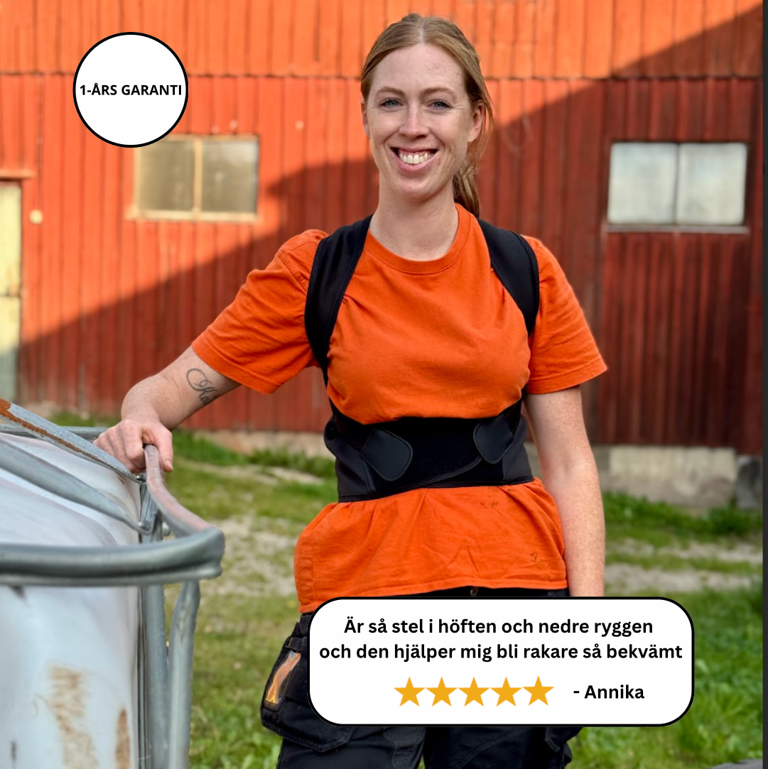 Ryggpelaren - Lösningen på din Hållning!